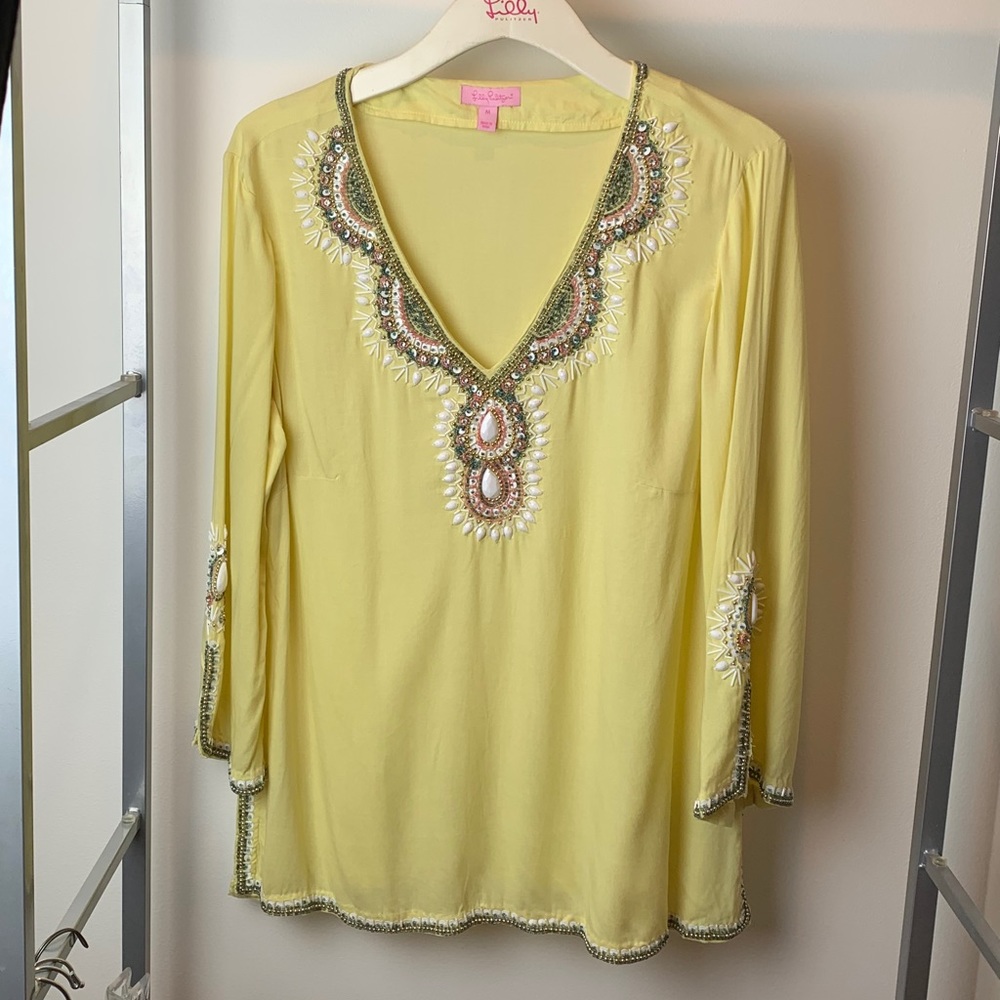 Lilly Pulitzer Beaded Tunic